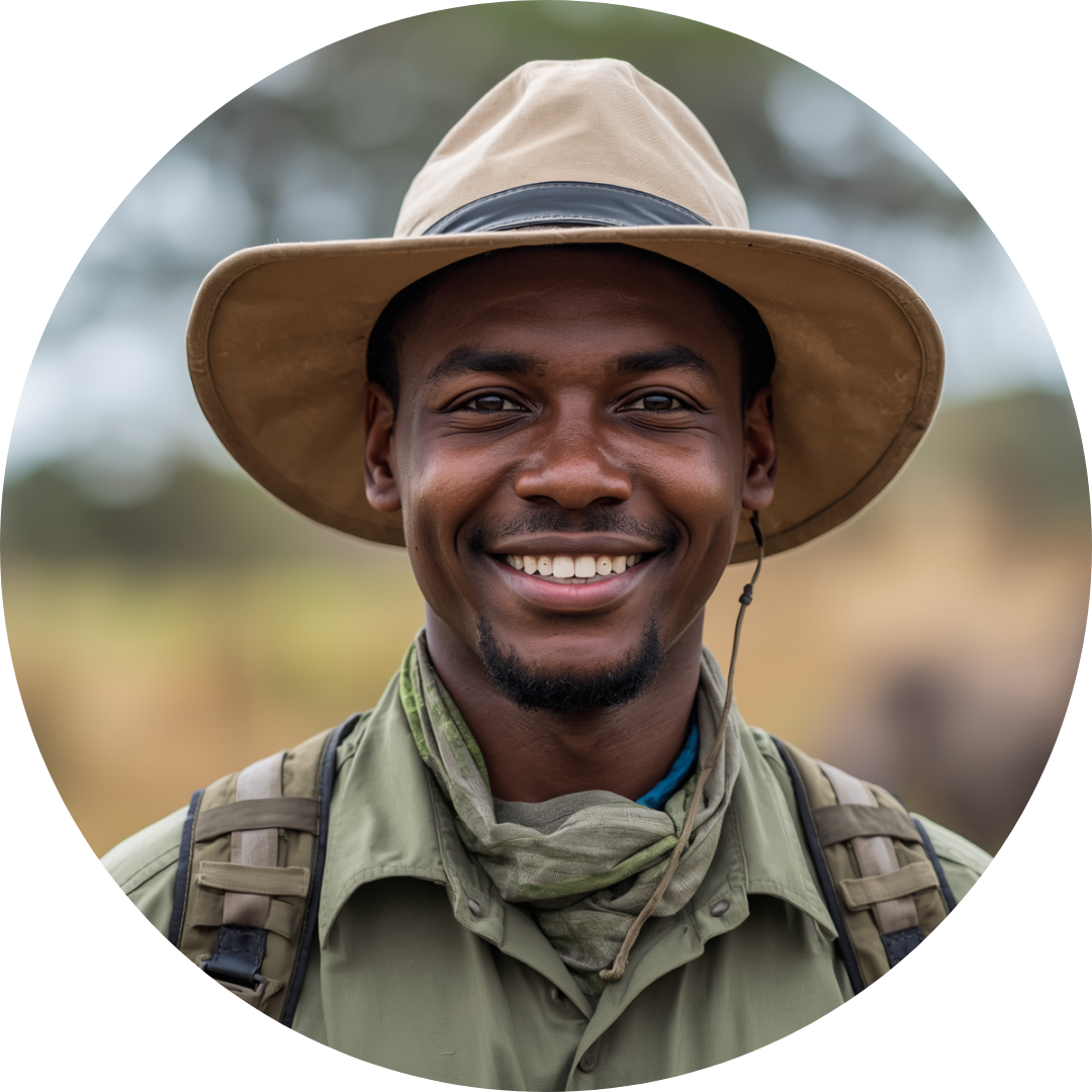 A member of the Kilimanjaro Wildclimb Adventures Tanzania team
